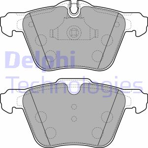 Bremsbelagsatz, Scheibenbremse Vorderachse Delphi LP2114 von Delphi