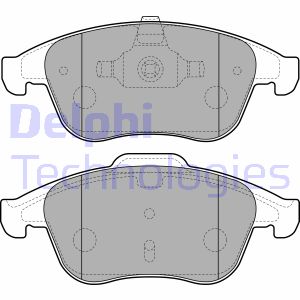 Bremsbelagsatz, Scheibenbremse Vorderachse Delphi LP2181 von Delphi