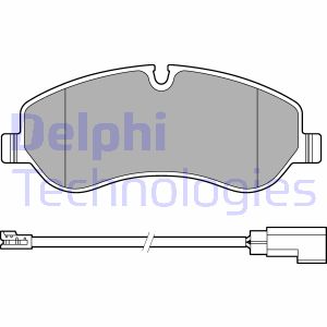 Bremsbelagsatz, Scheibenbremse Vorderachse Delphi LP2661 Bremsbelagsatz, Scheibenbremse Vorderachse Delphi LP2661 von Delphi