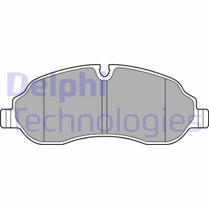 Bremsbelagsatz, Scheibenbremse Vorderachse Delphi LP3136 Bremsbelagsatz, Scheibenbremse Vorderachse Delphi LP3136 von Delphi