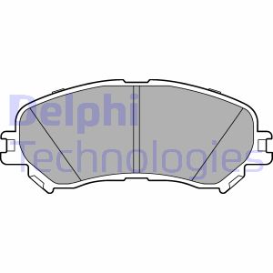 Bremsbelagsatz, Scheibenbremse Vorderachse Delphi LP3275 Bremsbelagsatz, Scheibenbremse Vorderachse Delphi LP3275 von Delphi