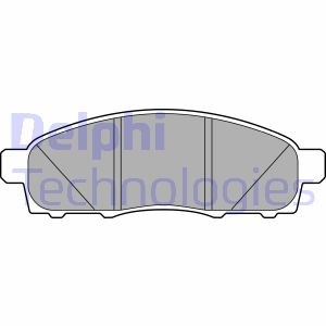 Bremsbelagsatz, Scheibenbremse Vorderachse Delphi LP3285 Bremsbelagsatz, Scheibenbremse Vorderachse Delphi LP3285 von Delphi