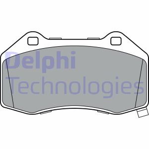 Bremsbelagsatz, Scheibenbremse Vorderachse Delphi LP3388 von Delphi