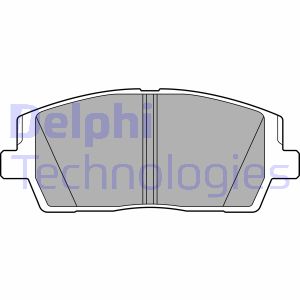Bremsbelagsatz, Scheibenbremse Vorderachse Delphi LP3552 Bremsbelagsatz, Scheibenbremse Vorderachse Delphi LP3552 von Delphi