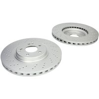 Bremsscheiben DELPHI BG3985C vorne, belüftet, perforiert, 2 Stück von Delphi