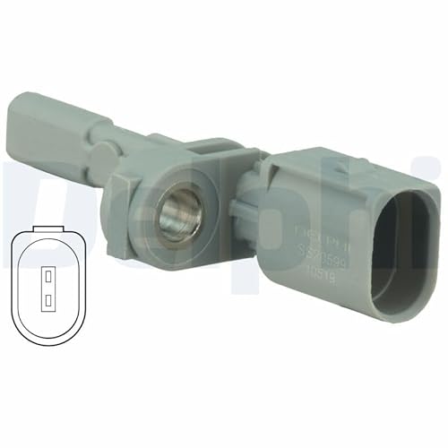 DELPHI ABS-Sensor SS20599 hinten für VW Golf VII Schrägheck (5G1, BQ1, BE1, BE2) von Delphi