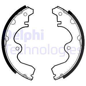 Delphi Bremsbackensatz [Hersteller-Nr. LS1333] für Toyota von Delphi