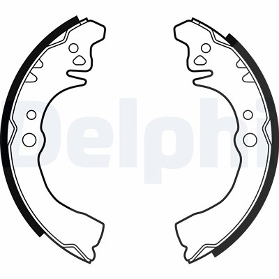 Delphi Bremsbackensatz [Hersteller-Nr. LS1875] für Daihatsu von Delphi