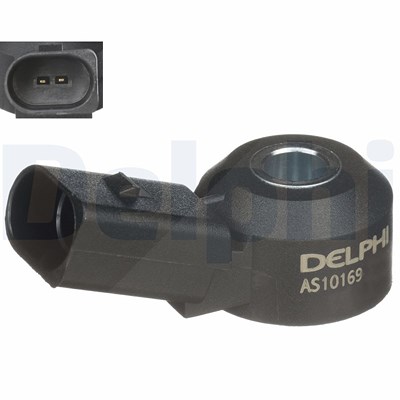 Delphi Klopfsensor [Hersteller-Nr. AS10169] für Audi, Cupra, Ford, Seat, Skoda, VW von Delphi