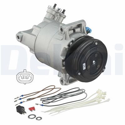 Delphi Kompressor, Klimaanlage [Hersteller-Nr. TSP0155449] für Opel von Delphi