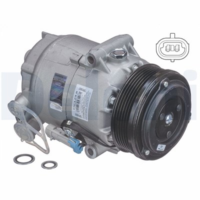 Delphi Kompressor, Klimaanlage [Hersteller-Nr. TSP0155931] für Opel, Vauxhall von Delphi