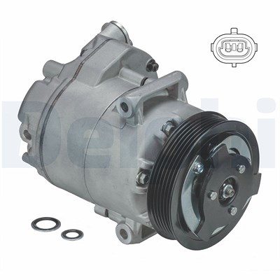 Delphi Kompressor, Klimaanlage [Hersteller-Nr. TSP0155967] für Opel von Delphi