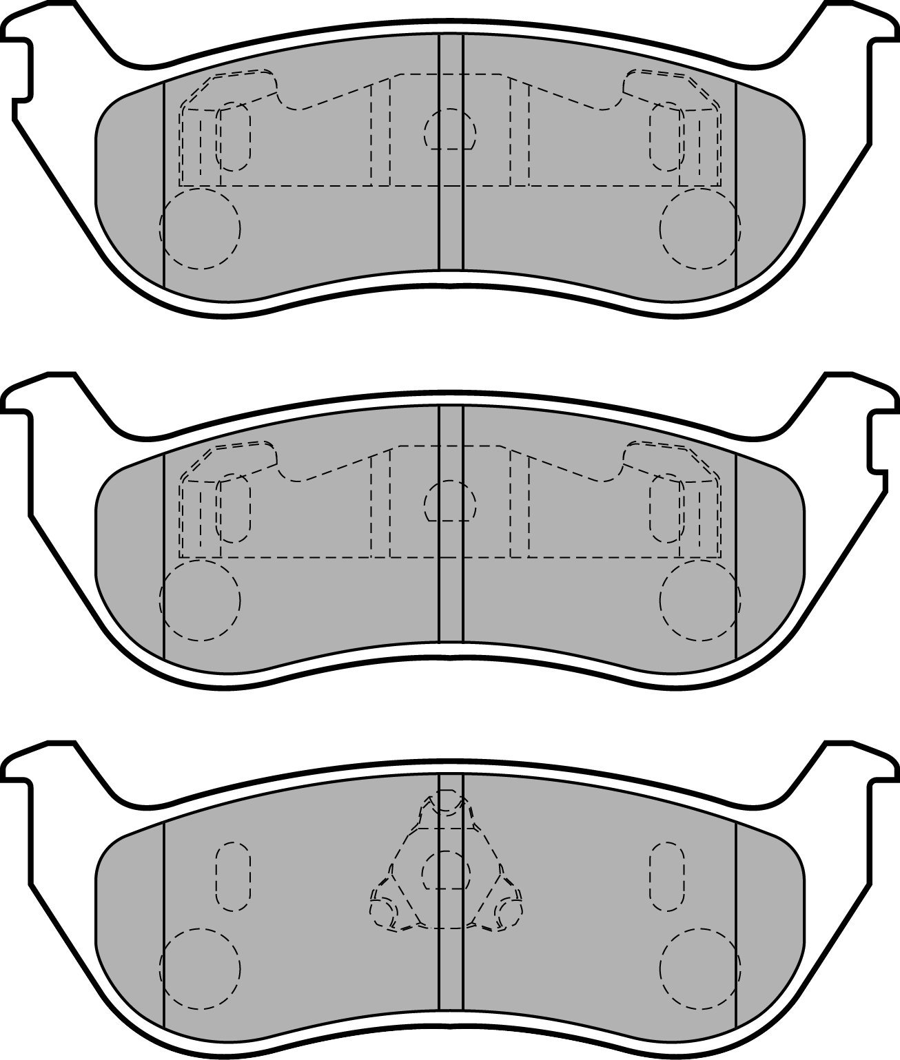 Delphi LP1859 Bremsbelag - (4-teilig) von Delphi