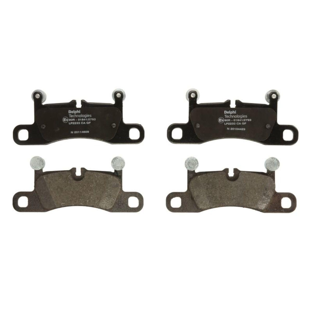 Delphi LP2233 Bremsbelag - (4-teilig) von Delphi