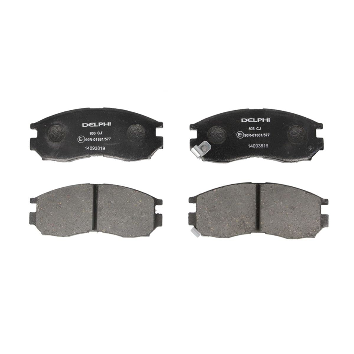 Delphi LP803 Bremsbelag - (4-teilig) von Delphi