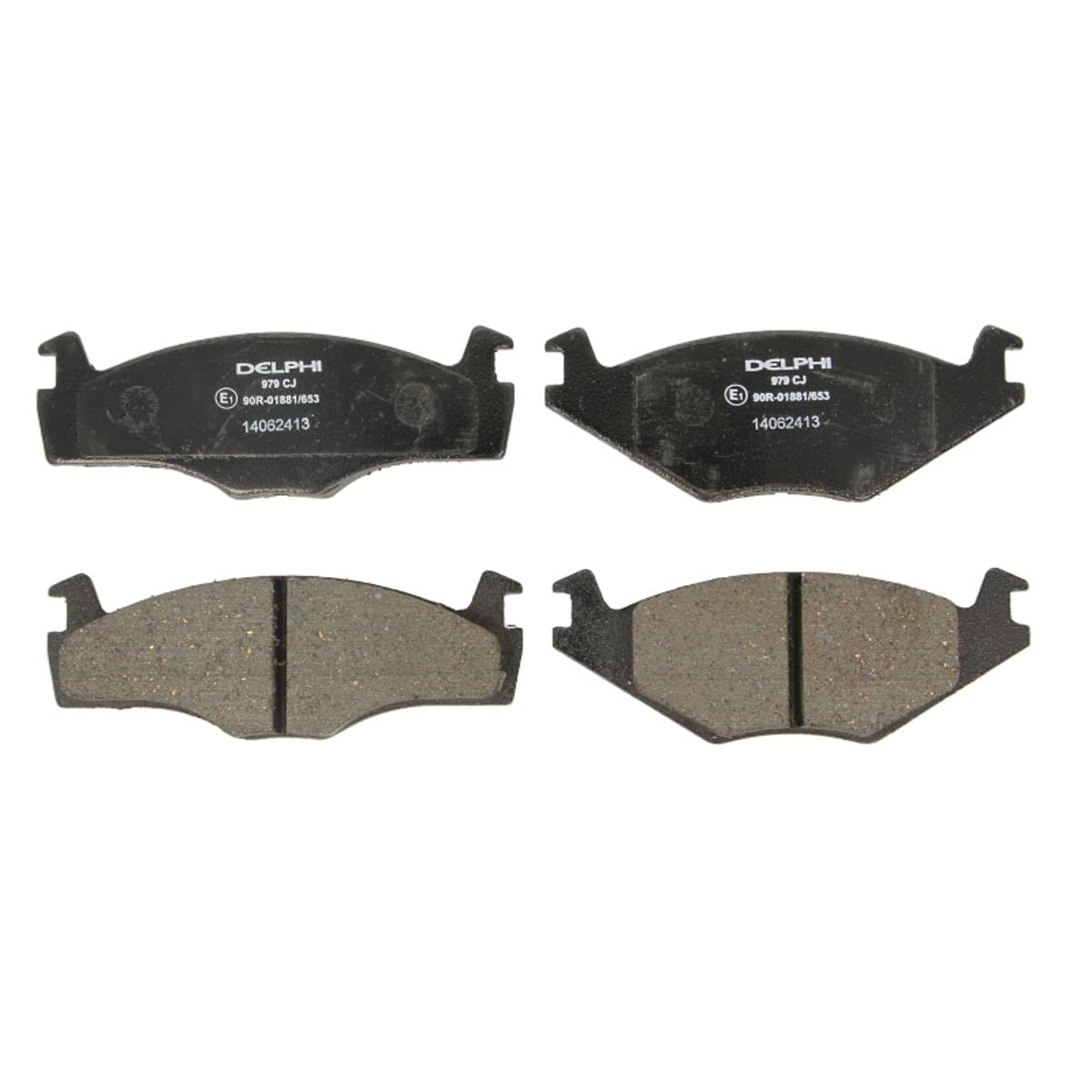Delphi LP979 Bremsbelag - (4-teilig) von Delphi