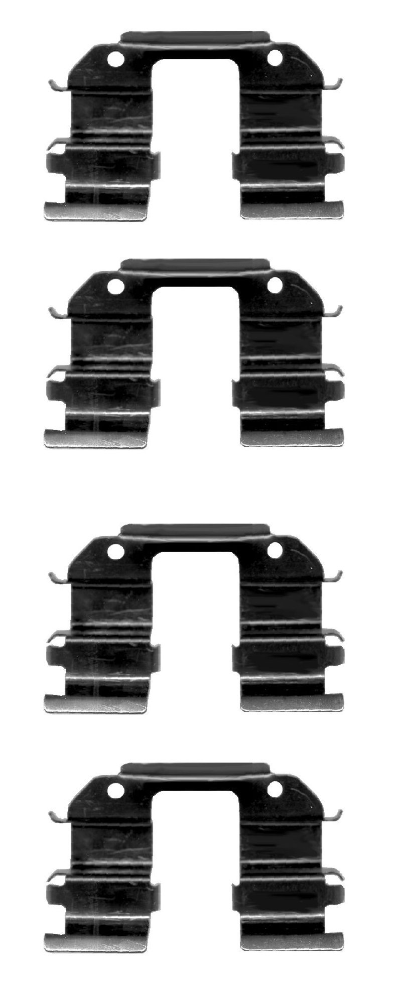 Delphi LX0372 Zubehörsatz, Bremsbelag - (4-teilig) von Delphi