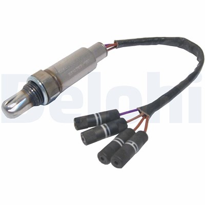Delphi Lambdasonde [Hersteller-Nr. ES10763-12B1] für Alfa Romeo, BMW, Citroën, Dacia, Daewoo, Ferrari, Fiat, Ford, Honda, Lancia, Land Rover, Mercedes von Delphi