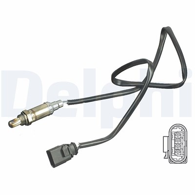 Delphi Lambdasonde [Hersteller-Nr. ES11117-12B1] für Audi von Delphi