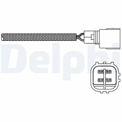 Delphi Lambdasonde [Hersteller-Nr. ES20268-12B1] für Toyota von Delphi