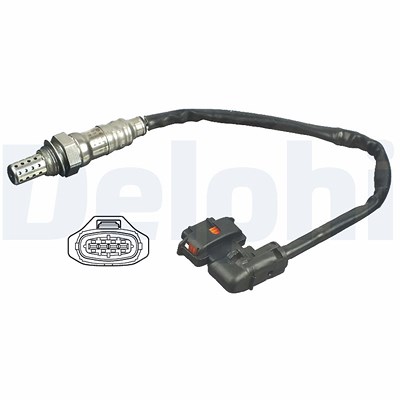 Delphi Lambdasonde [Hersteller-Nr. ES20430-12B1] für Opel, Vauxhall von Delphi