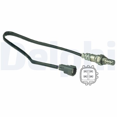 Delphi Lambdasonde [Hersteller-Nr. ES20512-12B1] für Subaru von Delphi