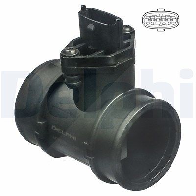 Delphi Luftmassenmesser [Hersteller-Nr. AF10270-12B1] für Opel, Vauxhall von Delphi
