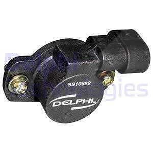 Delphi Sensor, Drosselklappenstellung [Hersteller-Nr. SS10689-12B1] für Alfa Romeo, Dacia, Fiat, Lancia, Renault von Delphi