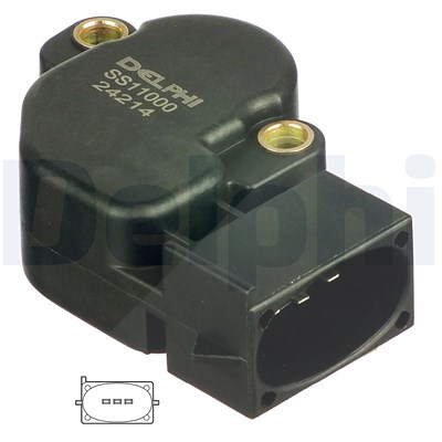 Delphi Sensor, Drosselklappenstellung [Hersteller-Nr. SS11000-12B1] für Ford von Delphi