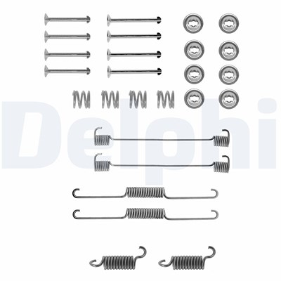 Delphi Zubehörsatz, Bremsbacken [Hersteller-Nr. LY1006] für Ford von Delphi