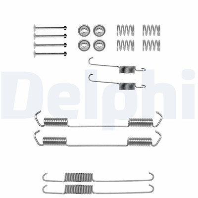 Delphi Zubehörsatz, Bremsbacken [Hersteller-Nr. LY1062] für Citroën, Fiat, Peugeot von Delphi