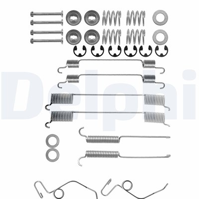 Delphi Zubehörsatz, Bremsbacken [Hersteller-Nr. LY1168] für Ford, Lti, Mazda von Delphi