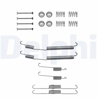 Delphi Zubehörsatz, Bremsbacken [Hersteller-Nr. LY1228] für Citroën, Fiat, Ford, Peugeot, Toyota von Delphi