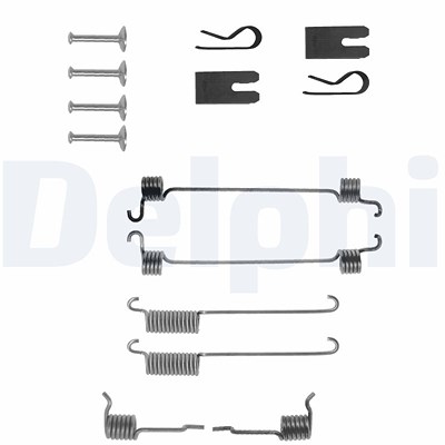 Delphi Zubehörsatz, Bremsbacken [Hersteller-Nr. LY1256] für Ford von Delphi