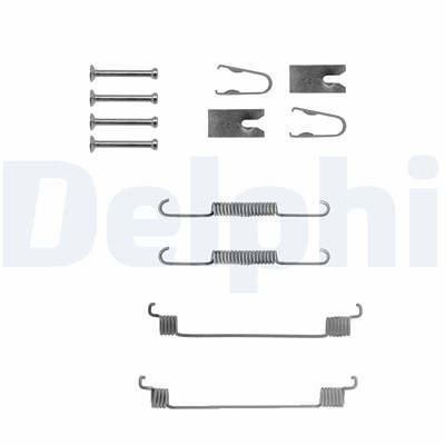 Delphi Zubehörsatz, Bremsbacken [Hersteller-Nr. LY1287] für Fiat, Lancia von Delphi