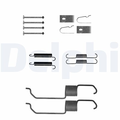 Delphi Zubehörsatz, Bremsbacken [Hersteller-Nr. LY1294] für Ford, Mazda von Delphi
