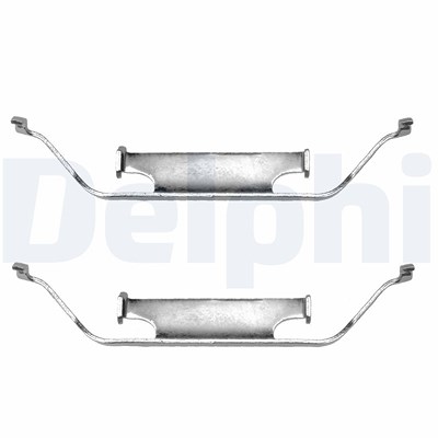 Delphi Zubehörsatz, Scheibenbremsbelag [Hersteller-Nr. LX0135] für BMW, Jaguar von Delphi