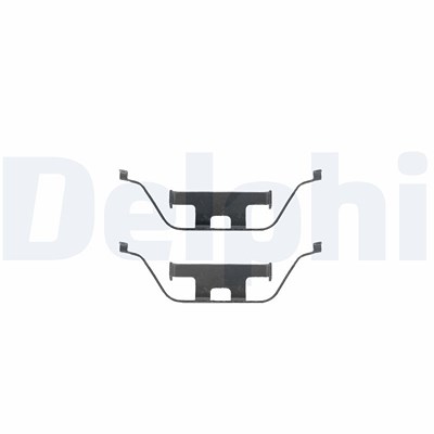 Delphi Zubehörsatz, Scheibenbremsbelag [Hersteller-Nr. LX0295] für BMW, Land Rover von Delphi