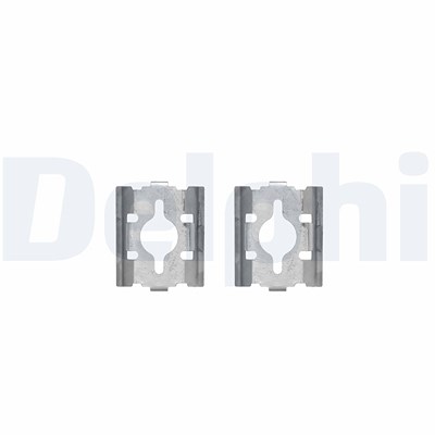 Delphi Zubehörsatz, Scheibenbremsbelag [Hersteller-Nr. LX0328] für Citroën, Fiat, Ford, Iveco, Nissan, Opel, Peugeot, Renault, Renault Trucks von Delphi