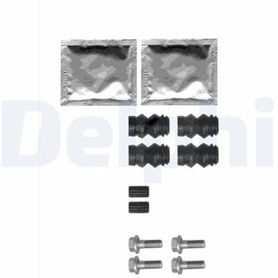 Delphi Zubehörsatz, Scheibenbremsbelag [Hersteller-Nr. LX0358] für Opel, Renault von Delphi