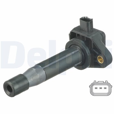Delphi Zündspule [Hersteller-Nr. GN10426-12B1] für Acura, Honda von Delphi