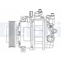 Klimakompressor DELPHI CS20475 von Delphi