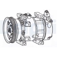 Klimakompressor DELPHI CS20533 Klimakompressor DELPHI CS20533 von Delphi