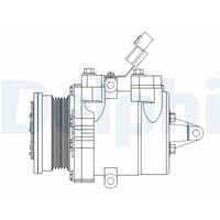 Klimakompressor DELPHI CS20534 von Delphi