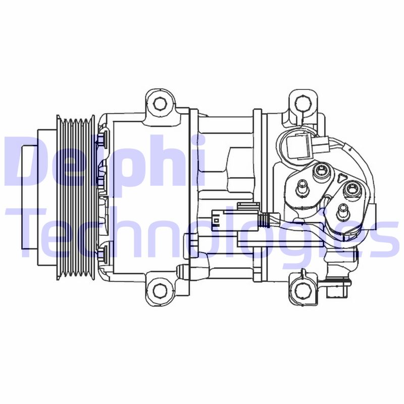 Kompressor, Klimaanlage Delphi CS20499 Kompressor, Klimaanlage Delphi CS20499 von Delphi