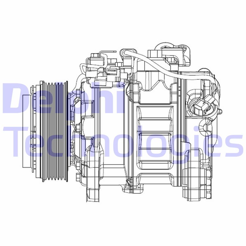 Kompressor, Klimaanlage Delphi CS20501 von Delphi
