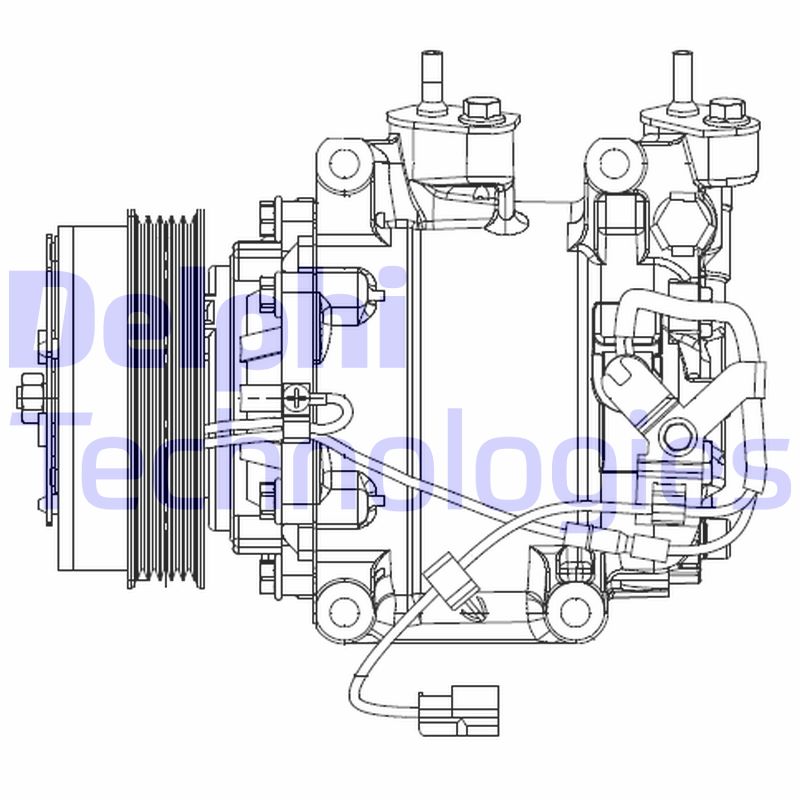 Kompressor, Klimaanlage Delphi CS20510 Kompressor, Klimaanlage Delphi CS20510 von Delphi