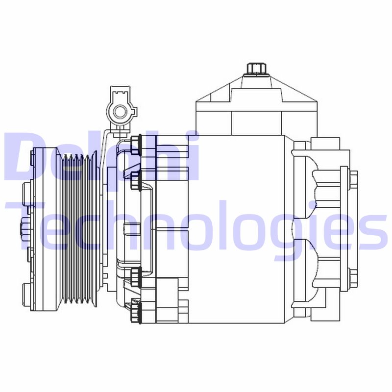 Kompressor, Klimaanlage Delphi CS20525 von Delphi