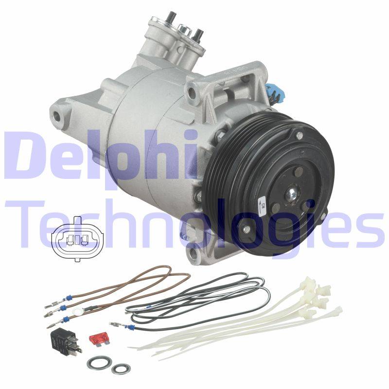 Kompressor, Klimaanlage Delphi TSP0155449 von Delphi
