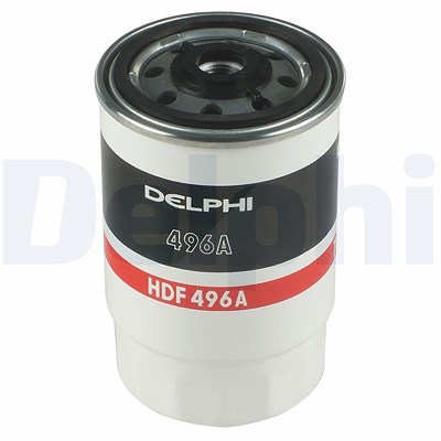 Delphi Kraftstofffilter [Hersteller-Nr. HDF496] für Alfa Romeo, Aro, Audi, Austin, Bedford, BMW, Citroën, Daihatsu, Fiat, Ford, Innocenti, Iveco, Jeep von Delphi
